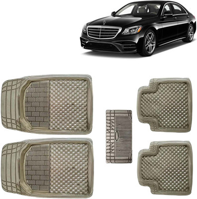 Kingsway PVC Tray Mat For  Mercedes Benz S-Class(Brown)
