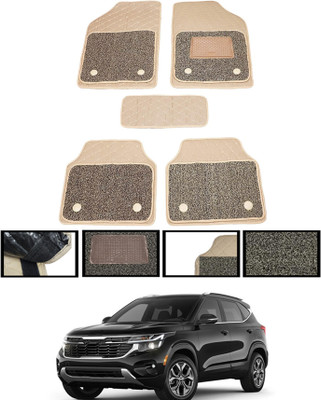 MSNP Leatherite 7D Mat For  Kia Seltos(Beige)