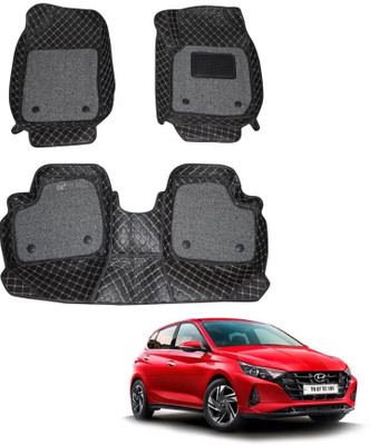 onefit enterprises Leatherite 7D Mat For  Hyundai i20(Black)