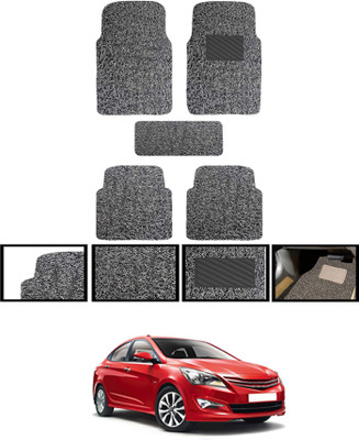 ABJD PVC Standard Mat For  Hyundai Verna(Black)