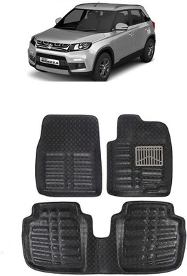 arneja trading company Polyutherine 3D Mat For  Maruti Vitara Brezza(Black)