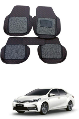 ARNEJA Leatherite 7D Mat For  Toyota Corolla Altis(Black)