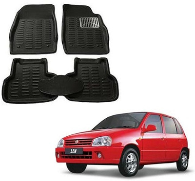 SLSHILPA Plastic 3D Mat For  Maruti Suzuki Zen(Black)