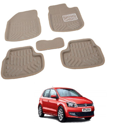 ROSHNEER ENTERPRISES PVC 3D Mat For  Volkswagen Polo(Beige)