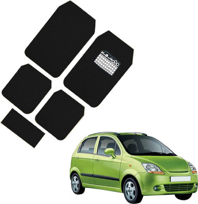 INSURE AUTOMOTIVE PVC Standard Mat For  Chevrolet Spark(Black)