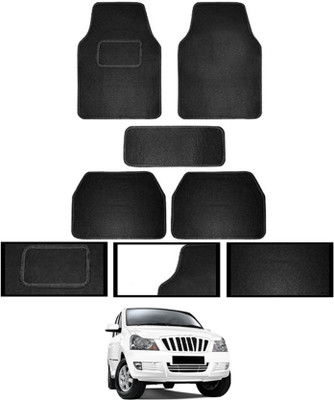 MATIES Fabric Standard Mat For  Mahindra Xylo(Black)