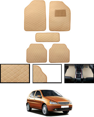 MSNP Leatherite Standard Mat For  Tata Indica(Beige)