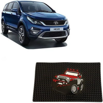 arneja trading company Rubber Standard Mat For  Tata Hexa(Black)