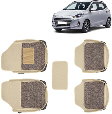 Kingsway Leatherite 7D Mat For  Hyundai Grand i10 Nios(Beige)