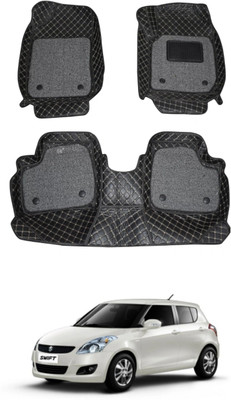 onefit enterprises Leatherite 7D Mat For  Maruti Suzuki Swift(Black)