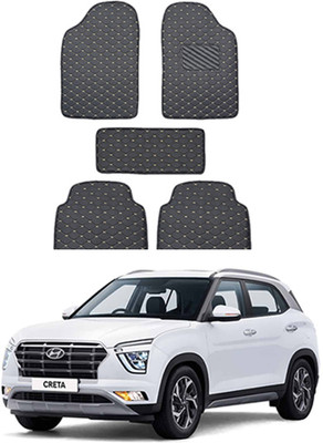 MATIES Leatherite Standard Mat For  Hyundai Creta(Black)