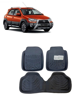 arneja trading company Polyutherine 3D Mat For  Toyota Etios Cross(Black)