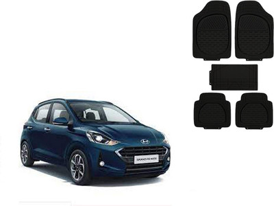Autorepute Rubber Standard Mat For  Hyundai Grand i10 Nios(Black)