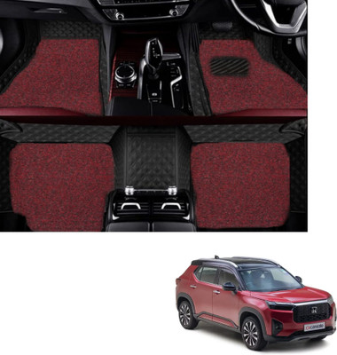 Autoclow Leatherite 7D Mat For  Honda Elevate(Black, Red)