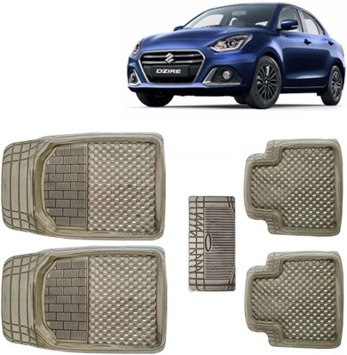 Kingsway PVC Tray Mat For  Maruti Suzuki Swift Dzire(Brown)