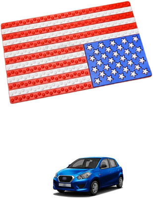 LOVMOTO Plastic Tray Mat For  Datsun Go(Multicolor)