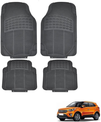 KOZDIKO Rubber Standard Mat For  Hyundai Creta(Black)