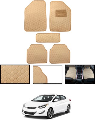 ABJD Leatherite Standard Mat For  Hyundai Elantra(Beige)