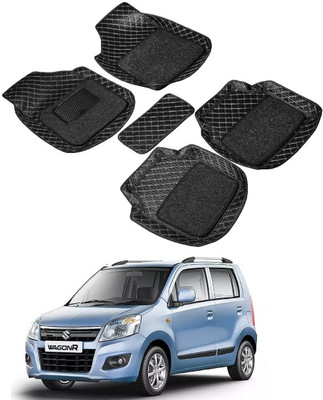 arneja trading company Leatherite 7D Mat For  Maruti Suzuki WagonR(Black)
