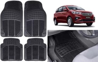 JVG PVC, Rubber Standard Mat For  Maruti Suzuki Ertiga(Black)