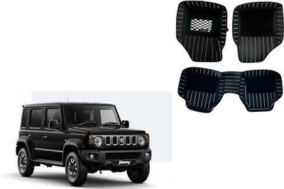 Autorepute Leather 9D Mat For  Maruti Suzuki Jimny(Black)