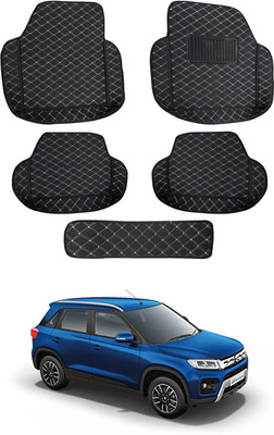 MATIES Leatherite 7D Mat For  Maruti Suzuki Vitara Brezza(Black)