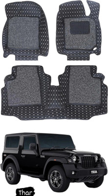 TOFIT ENTERPRISE Leatherite 7D Mat For  Mahindra Thar(Black)