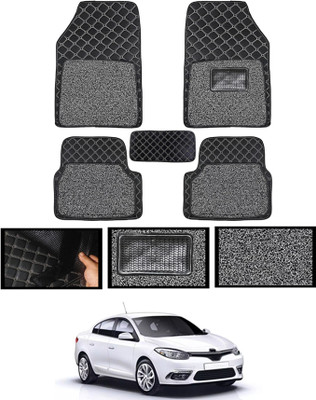 MATIES Leatherite 7D Mat For  Renault Fluence(Black)
