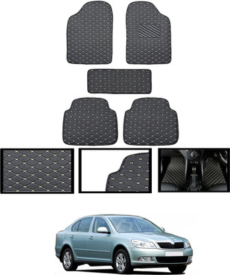 CCMM Leatherite Standard Mat For  Skoda Laura(Black)