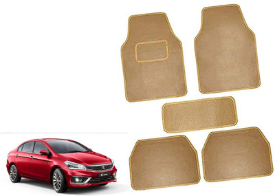 AUTO PEARL Polyester Standard Mat For  Maruti Ciaz(Beige)