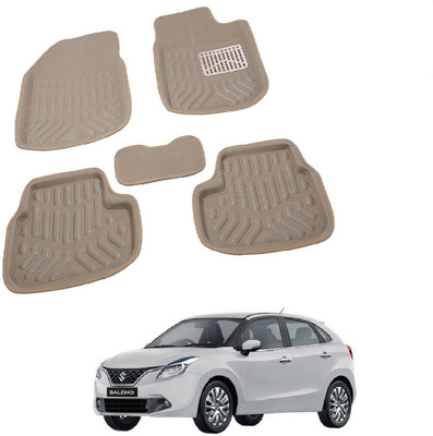 ROSHNEER ENTERPRISES PVC 3D Mat For  Maruti Baleno(Beige)