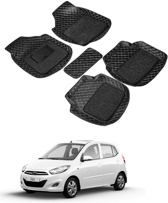 arneja trading company Leatherite 7D Mat For  Hyundai i10(Black)