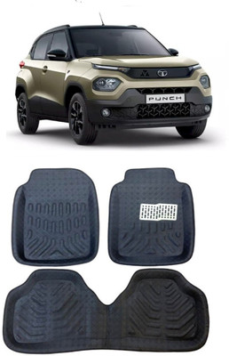 ARNEJA Polyutherine 3D Mat For  Tata Punch(Black)