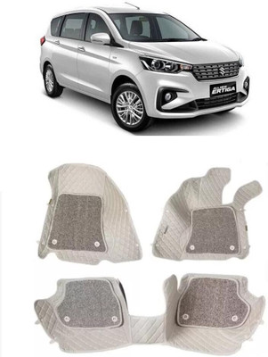 KUNTAIL ENTERPRISES Leatherite 7D Mat For  Maruti Suzuki Ertiga(Beige)