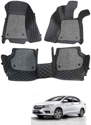 arneja trading company Leatherite 7D Mat For  Honda City i-Dtec(Black)