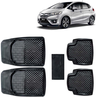 Kingsway PVC Tray Mat For  Honda Jazz(Black)