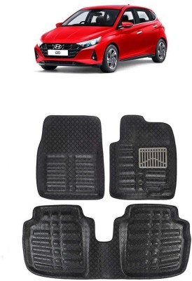 arneja trading company Polyutherine 3D Mat For  Hyundai i20(Black)