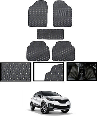 CCMM Leatherite Standard Mat For  Renault Captur(Black)