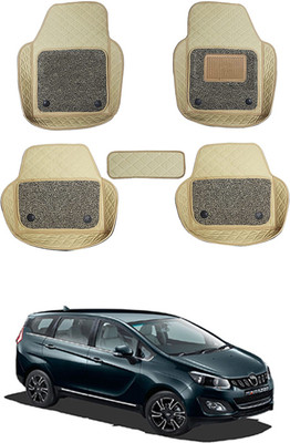 RKPSP Leatherite 7D Mat For  Mahindra Marazzo(Beige)