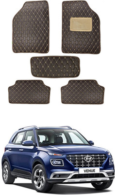 MATIES Leatherite Standard Mat For  Hyundai Venue(Black)