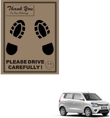 SEMAPHORE Paper Disposable Paper Mat For  Maruti WagonR(Brown)