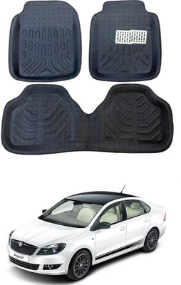 ARNEJA Polyutherine 3D Mat For  Skoda Rapid(Black)