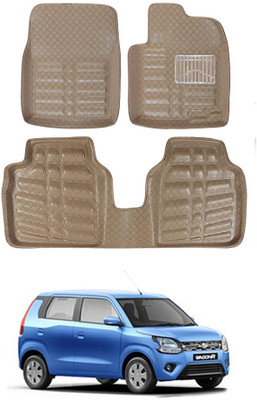 MATIES Plastic 5D Mat For  Maruti Suzuki WagonR(Beige)
