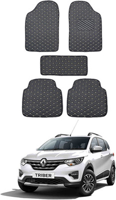 MATIES Leatherite Standard Mat For  Renault Triber(Black)