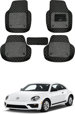 RKPSP Leatherite 7D Mat For  Volkswagen Beetle(Black)