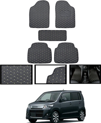 CCMM Leatherite Standard Mat For  Maruti Suzuki WagonR Stingray(Black)