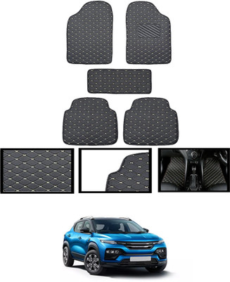 CCMM Leatherite Standard Mat For  Renault Kiger(Black)