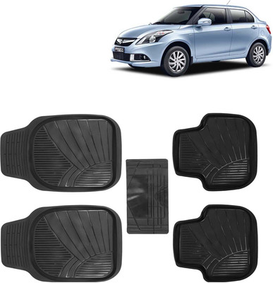 Kingsway PVC Tray Mat For  Maruti Suzuki Swift Dzire(Black)