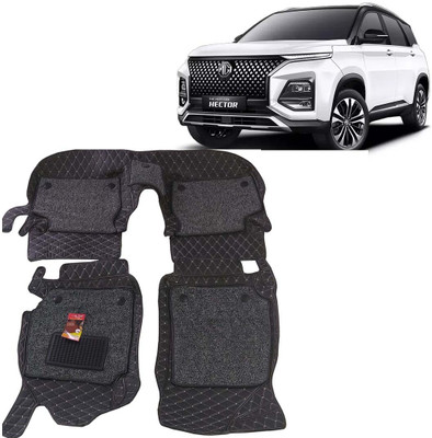 AUTORACE Leatherite 7D Mat For  MG Hector(Black)