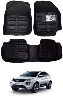 MATIES Plastic 5D Mat For  Tata Nexon(Black)